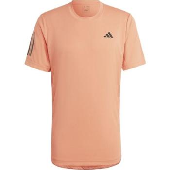 adidas CLUB 3STR TEE Férfi teniszpóló, narancssárga, méret kép