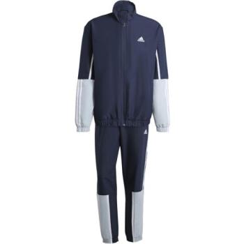 adidas COLORBLOCK 3-STRIPES TRACKSUIT Férfi melegítő szett, sötétkék, méret kép