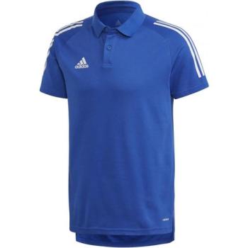 adidas CON20 POLO Férfi galléros póló, kék, méret kép