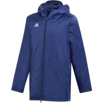 adidas CORE18 STD JKT Fiú sportdzseki, sötétkék, méret kép