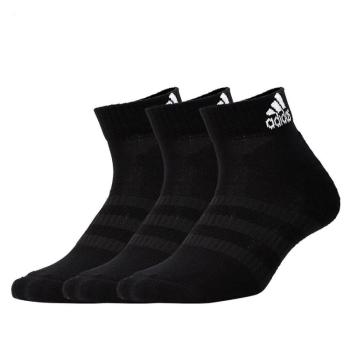 ADIDAS-CUSH ANK 3PP-Black-3 pack Fekete 34/36 kép