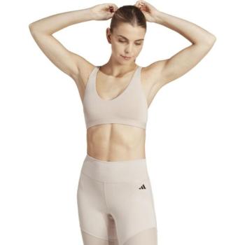 adidas DANCE LS BRA Sportmelltartó, bézs, méret kép