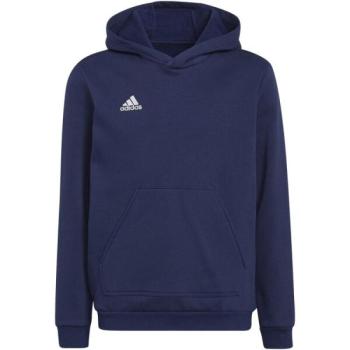 adidas ENT22 HOODY Y Junior futball pulóver, sötétkék, méret kép