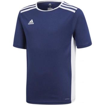 adidas ENTRADA 18 JSYY Fiú futball mez, sötétkék, méret kép