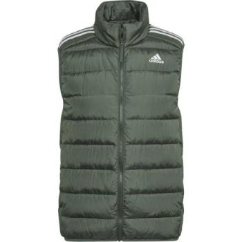 adidas ESS DOWN VEST Férfi mellény, sötétzöld, méret kép