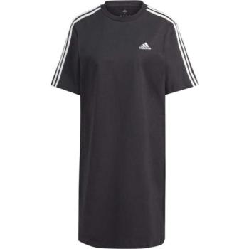 adidas ESSENTIALS 3-STRIPES SINGLE JERSEY BOYFRIEND Női ruha, fekete, méret kép