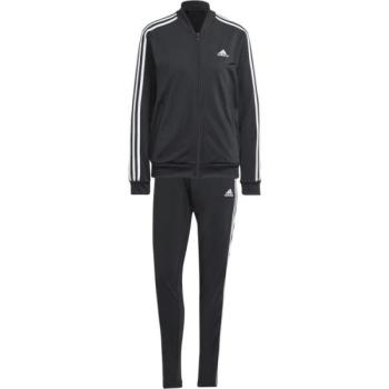 adidas ESSENTIALS 3-STRIPES TRACKSUIT Női melegítő szett, fekete, méret kép