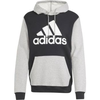 adidas ESSENTIALS FLEECE BIG LOGO HOODIE Férfi pulóver, fekete, méret kép