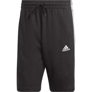 adidas ESSENTIALS SINGLE JERSEY 3-STRIPES SHORTS Férfi rövidnadrág, fekete, méret kép