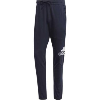 adidas ESSENTIALS SINGLE JERSEY TAPERED Férfi melegítőnadrág, sötétkék, méret kép