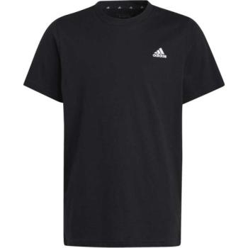 adidas ESSENTIALS SMALL LOGO TEE Gyerek póló, fekete, méret kép