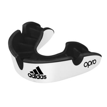 Adidas fogvédő Opro Gen4 Silver, fehér-fekete kép