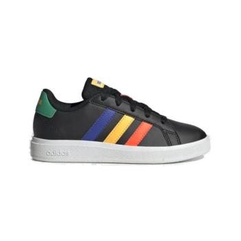 ADIDAS-Grand Court 2.0 core black/lucid blue/court green Fekete 35,5 kép