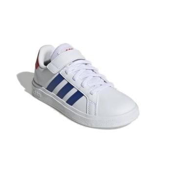 ADIDAS-Grand Court 2.0 EL K cloud white/royal blue/vivid red Fehér 28 kép