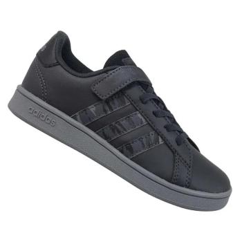 ADIDAS-Grand Court carbon/grey four/core black Fekete 28 kép