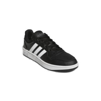 ADIDAS-Hoops 3.0 core black/cloud white/grey six kép