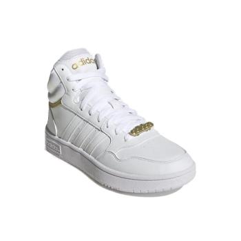 ADIDAS-Hoops 3.0 Mid cloud white/cloud white/gold metallic kép