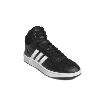 ADIDAS-Hoops 3.0 Mid core black/cloud white/grey six Fekete 42 2/3 kép