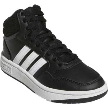 adidas HOOPS 3.0 MID K Fiú bokacipő, fekete, méret kép