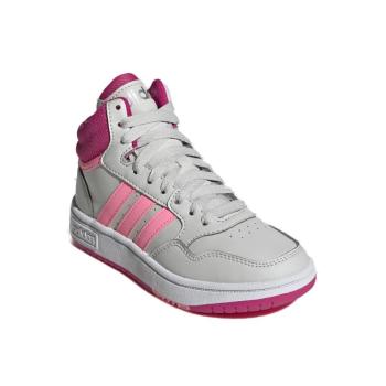 ADIDAS-Hoops 3.0 Mid K grey one/beam pink/team real magenta kép