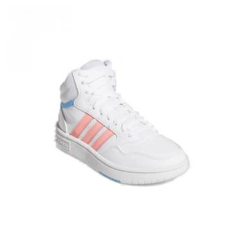 ADIDAS-Hoops Mid 3.0 K cloud white/acid red/sky rush Fehér 35,5 kép