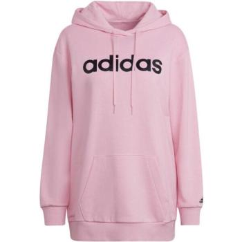 adidas LIN OV HD Női pulóver, rózsaszín, méret kép