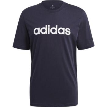 adidas LIN SJ T Férfi póló, sötétkék, méret kép