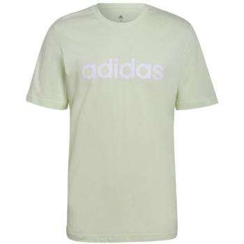 adidas LIN SJ T Férfi póló, világoszöld, méret kép