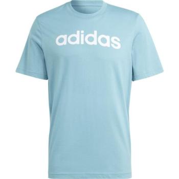 adidas LIN SJ TEE Férfi póló, világoskék, méret kép