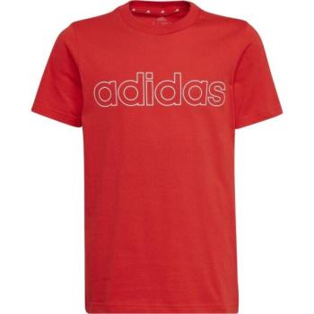 adidas LIN T Fiú póló, piros, méret kép