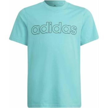 adidas LIN T Fiú póló, zöld, méret kép