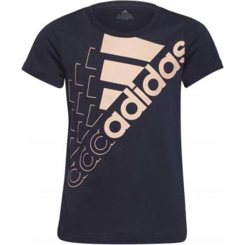 adidas LOGO T1 Lány póló, sötétkék, méret kép