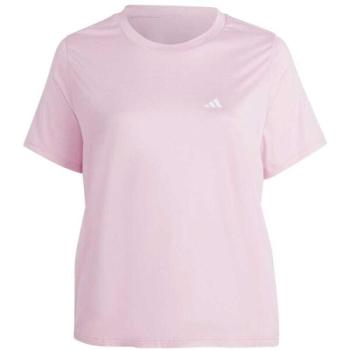 adidas MINIMAL T PS Női edzőpóló, rózsaszín, méret kép