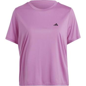 adidas MINIMAL T PS Női póló plus size méretben, rózsaszín, méret kép