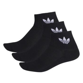 ADIDAS ORIGINALS-MID ANKLE SCK-BLACK 3 PACK Fekete 34/36 kép