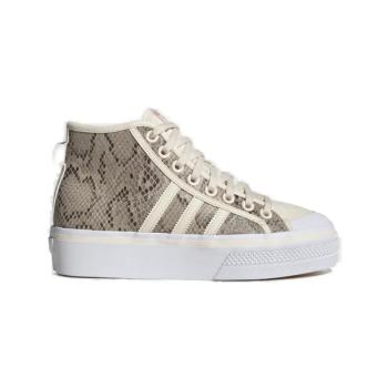 ADIDAS ORIGINALS-Nizza Platform Mid wonder white/wonder white/core black Bézs 37 1/3 kép