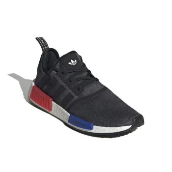 ADIDAS ORIGINALS-NMD_R1 core black/semi lucid blue/glory red Fekete 40 2/3 kép