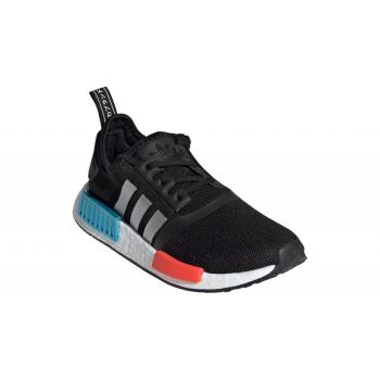 ADIDAS ORIGINALS-NMD_R1 core JR black/silver metallic/solar red Fekete 37 1/3 kép