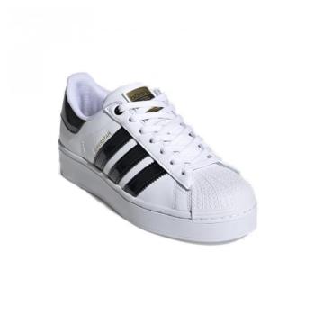 ADIDAS ORIGINALS-Superstar Bold Platform clod white/core black/gold metallic Fehér 36 2/3 kép