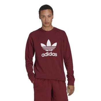 ADIDAS ORIGINALS-TREFOIL CREW-IA4856-SHARED Piros M kép