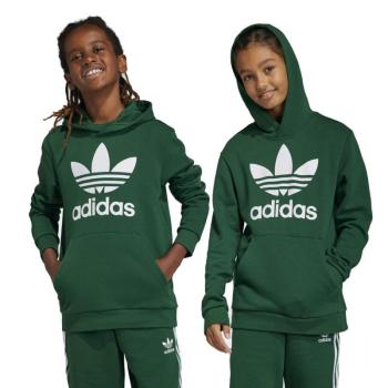 ADIDAS ORIGINALS-TREFOIL HOODIE-DRKGRN Zöld 140 kép