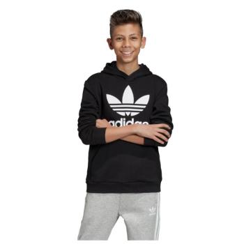 ADIDAS ORIGINALS-TREFOIL HOODIE-DV2870-black/white Fekete 146 kép