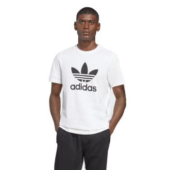 ADIDAS ORIGINALS-TREFOIL T-SHIRT-IA4816-WHITE/BLACK Fehér L kép