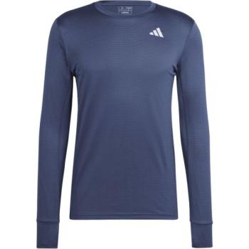 adidas OTR LONGSLEEVE Férfi futófelső, sötétkék, méret kép