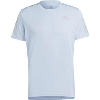 adidas OWN THE RUN TEE Férfi futópóló, világoskék, méret kép