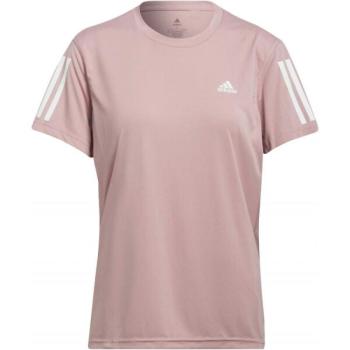 adidas OWN THE RUN TEE Női póló futáshoz, rózsaszín, méret kép