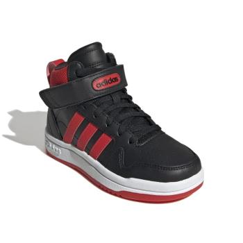 ADIDAS-Postmove Mid core black/vivid red/cloud white Fekete 28 kép