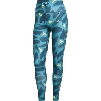 adidas RUN ESS AOP 7/8 Női leggings futáshoz, sötétzöld, méret kép