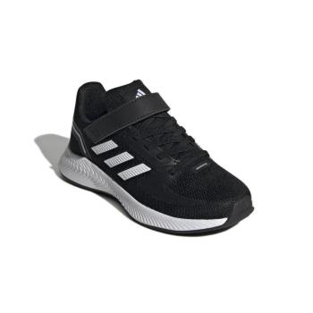 ADIDAS-Runflacon 2.0 EL K core black/cloud white/silver metallic Fekete 28 kép