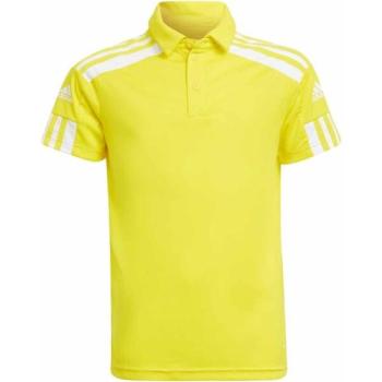 adidas SQ21 POLO Y Junior galléros póló, sárga, méret kép